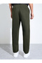 Men Green Plain Pintuck Joggers - 4