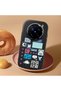 Vivo X200 Pro Compatible Shock-Absorbing Camera Protected Black Silicone Case - 2