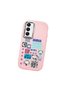 Pink Silicone Case with Shock-Absorbing Camera Protection Compatible with Samsung Galaxy A25 - 3