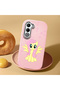 Oppo A5 4G/5G Compatible Shock Absorbing Camera Protected Pink Silicone Case Fluttershy - 2