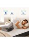 Verve Knee Support Firm Molded Memory Foam Pillow, Ash Grey, L 20 x W 25 x H 12 cm, Velvet Stretch - 8
