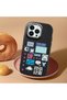 Black Silicone Case Compatible with iPhone 12 Pro Max with Shock-Absorbing Camera Protections - 2