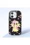 Oppo A5 Pro 4G/5G Compatible Shock-Absorbing Camera Protected Black Silicone Case Fluttershy