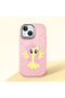 iPhone 13 Mini Compatible Shock Absorbing Camera Protected Pink Silicone Case Fluttershy