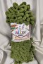 Puffy Turtle Green Hand Knitting Yarn 100Gr. 9Mt. (Pack of 5) - Color: 485