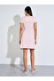 Pink Contrast Lettuce Trims Wrap Nightdress - 4