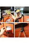  Car Seat Back Organizer with Hooks, Multi-Functional Vehicle Tissue Box Cup Holder Phone Mount, Rear Seat Back Storage Pouch for Car (Black) - 6