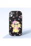 Samsung Galaxy A30 Compatible Shock-Absorbing Black Silicone Case with Camera Protection Fluttershy