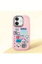 Oppo A3/A3X 4G/5G Compatible Shock-Absorbing Camera Protected Pink Silicone Case
