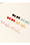 Girls Set of 6 - Bow Stud Earrings - 2