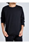 Teen Unisex Black Solid Long Sleeves T-Shirt and Joggers Set - 4