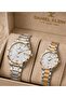 Steel Strap Calendar Dial 3 Atm 2 Year Warranty Lover's Combination Couple's Watch Dk.Cf.Erk