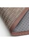 Beluxe, Ecloz Outdoor Fire Resistant Washable Mat 100X120 Cm Brown, Textile, Door Mats - 3