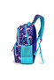 Girls Printed Backpack with Pockets - 4