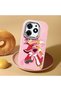Pink Silicone Case Compatible with Tecno Spark 10 Pro (Ki7) with Shock-Absorbing Camera Protections - 2