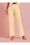 Yellow Checked Pocket Detail Shirt and Straight Pants Pyjama Set - 5