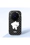 Vivo X300 Pro Compatible Shock-Absorbing Camera Protected Black Silicone Case Cat