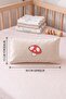 Cotton Linen Baby Waist Support Pillow Tummy Time Abdominal Exercise Crib Cushion 15X30 cm - 4