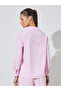 Pink Striped Oversized Shirt - 5