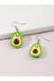 Girls Avocado Cartoon Dangle Earrings