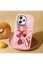 Redmi 12 4G/5G Compatible Shock-Absorbing Camera Protected Pink Silicone Case - 3