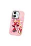 Realme Note 60/60X Compatible Shock-Absorbing Camera Protected Pink Silicone Case - 3