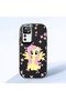 Redmi K50 Ultra Compatible Shock-Absorbing Camera Protected Black Silicone Case Fluttershy