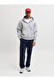 Navy Blue Relaxed Fit Fleece Joggers - 5