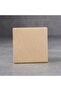 Single Blank Plate Aura Gold, Brushed Gold, Phosphor Copper, Switches, 86 x 90