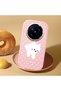 Vivo X200 Pro Compatible Shock-Absorbing Camera Protected Pink Silicone Case Cat - 2
