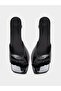 Black Patent Bow Mid Heel Sandals - 5