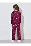 Girls All Over Heart Print Oversized Sweatshirt and Joggers Set - 5