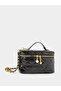 Black Quilted Crossbody Bag