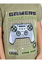 Teen Boys Green Graphic Print Round Neck Regular Fit T-Shirt - 4