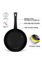 Frying Pan Angela (aluminium With Non-stick Coating) 14602, Black, Aluminium, Aluminum - 5