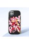 Black Silicone Case with Shock-Absorbing Camera Protections Compatible with Samsung Galaxy A12/M12