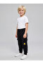 Boys Black Cuffed Hem Cargo Joggers By Juniorloom - 2