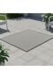 Beluxe, Ecloz Outdoor Fire Resistant Washable Mat 100X120 Cm Grey, Textile, Door Mats - 4