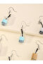 Girls Set of 4 - Pearl Milk Tea Design Earrings - 4