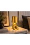 Decorative Table Lamp with Gold Sitting Man Figure – Modern Tabletop and Nightstand Accessory - 5