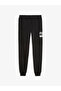 Black Sport Logo Play Sweatpants - 2