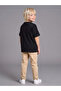 Boys Black Graphic Print Oversized T-Shirt By Juniorloom - 3