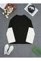 Long Sleeve Crew Neck T-Shirt with Print - 3