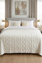 Wellsoft Soft Self-Patterned Embossed Double Blanket Bed Sofa Cover - 2