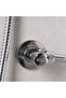 Crown Brastainless Steel Angle Valve, Chrome, 1.27x1.27 cm, Bathroom Fixture Accessory