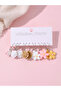 Girls Set of 6 - Flower Drop Earrings - 2