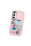 Realme C65 4g Compatible Shock-Absorbing Camera Protected Pink Silicone Case - 3
