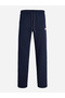 Navy Blue Relaxed Fit Fleece Joggers