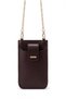 Women's Phone Bag with 3 Compartments, Gold Chain Strap, Mini Shoulder and Crossbody Bag - 3
