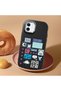 Black Silicone Case with Shock-Absorbing Camera Protections Compatible with iPhone 11 - 3